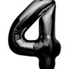 CFR9-4 Balon Cifra 4 Negru