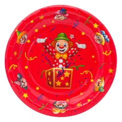 Set 10 Farfurii Petrecere Tematica Clovn