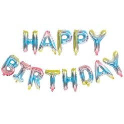 HB10 Set Litere Degrade Happy Birthday