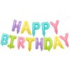 HB17 Set Litere Macaron Happy Birthday