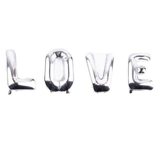 LOV1-6 Baloane litere LOVE