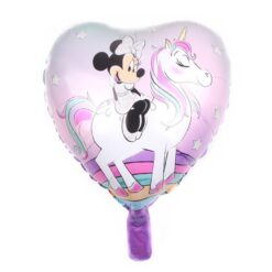 Balon Folie Inima Minnie Magical Unicorn