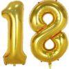 MJR6 Baloane 18 Ani Majorat Gold