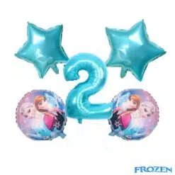 SET108-2 Set Aniversar Elsa Si Anna Fozen 2 ANI