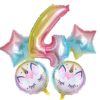 Set Aniversar Baloane Unicorn 4 ANI