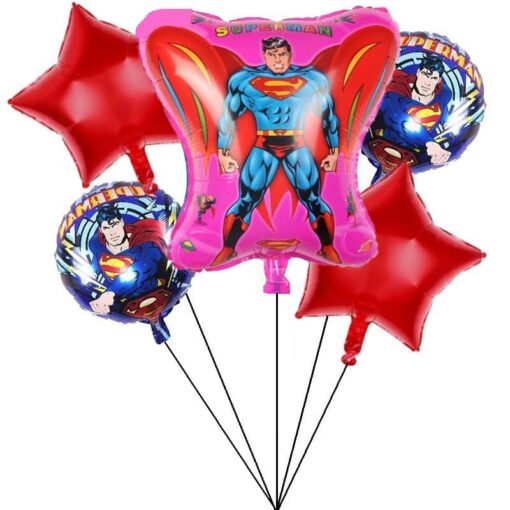 SET121 Set Baloane Party Superman