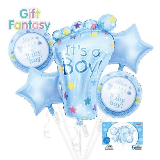 SET201 Set Baloane It's A Boy - Piciorus
