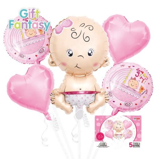SET217 Set Baloane Baby Girl