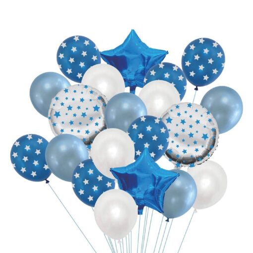 SET226 Set 20 Baloane Blue Party