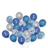 SET228 Set 24 Baloane Cifra 1 Albastru & Confetti Albastru