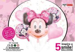 Set Baloane Minnie Mouse