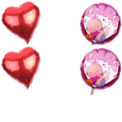 SET40 Set baloane It's a girl