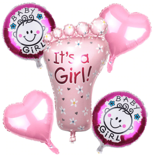 SET6 Set baloane " It's a girl! "