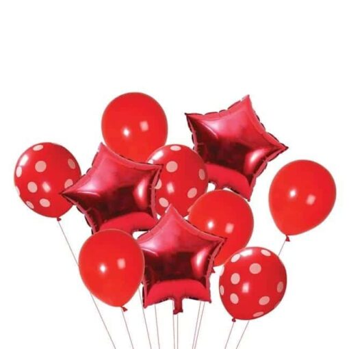 SET80-3 Set Baloane Red Party