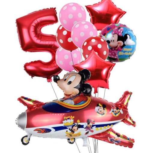 SET83-5 Set Aniversar Mickey si Minnie 5 ANI