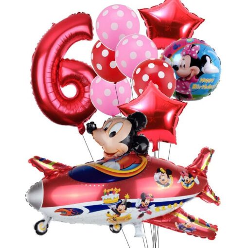 SET83-6 Set Aniversar Mickey si Minnie 6 ANI