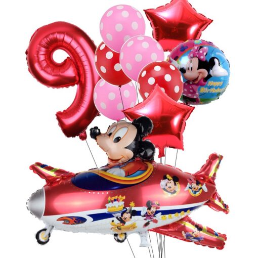 SET83-9 Set Aniversar Mickey si Minnie 9 ANI