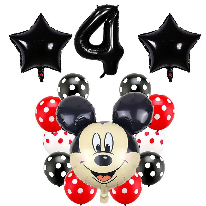 SET84-4 Set Aniversar Mickey Mouse 4 ANI