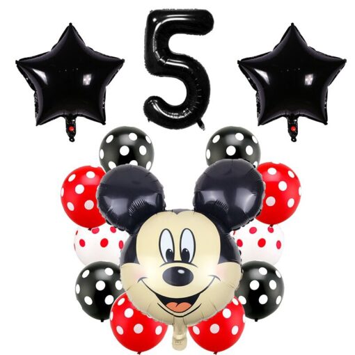 SET84-5 Set Aniversar Mickey Mouse 5 ANI