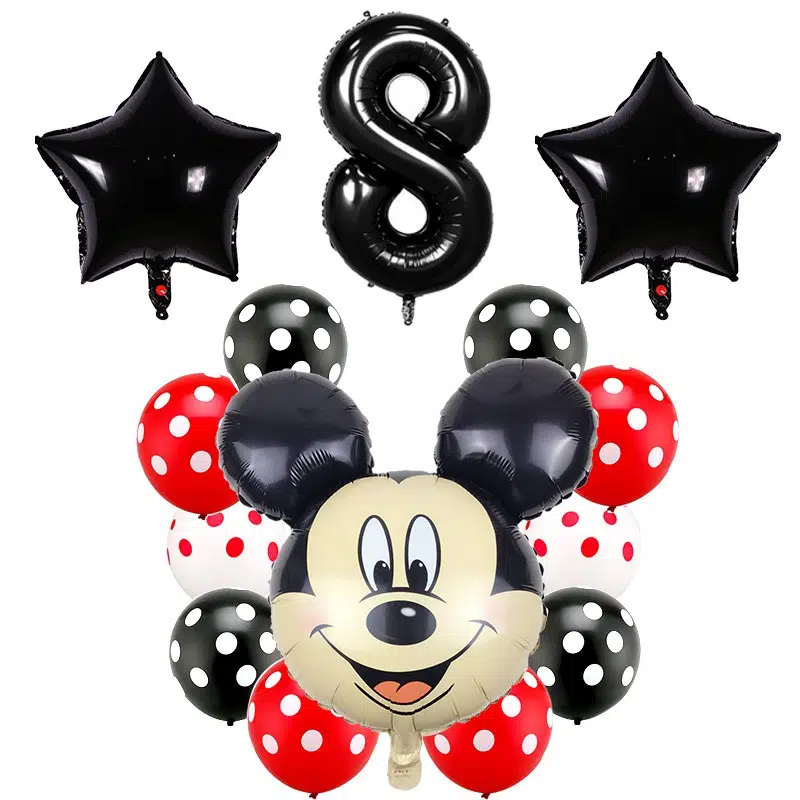 SET84-8 Set Aniversar Mickey Mouse 8 ANI