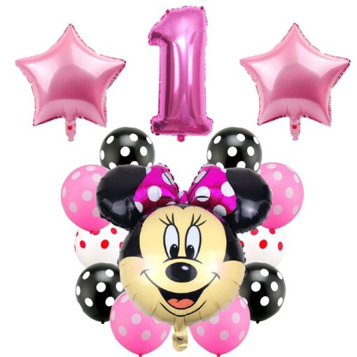 Set Aniversar Minnie Mouse 1 AN