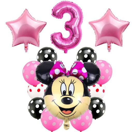Set Aniversar Minnie Mouse 3 ANI