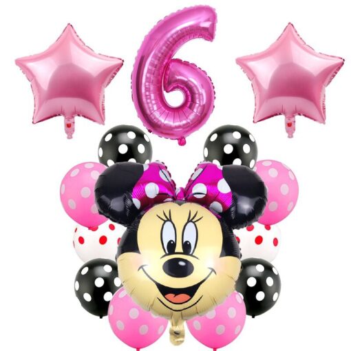 Set Aniversar Minnie Mouse 5 ANI