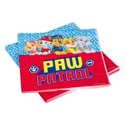 SRV5 Set 12 Servetele Paw Patrol - Patrula Catelusilor - imagine 2