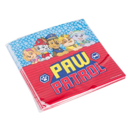 SRV5 Set 12 Servetele Paw Patrol - Patrula Catelusilor - imagine 3
