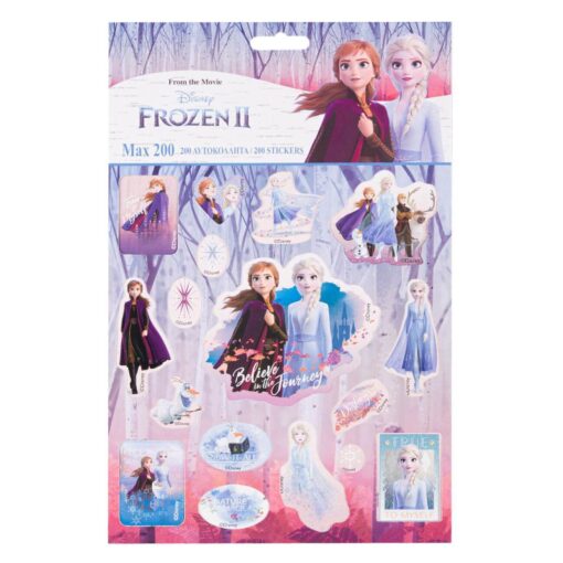 STK7 Set 200 stickere decorative Frozen