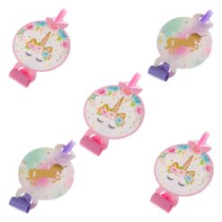 Set 5 Suflatori Petrecere Magical Unicorn