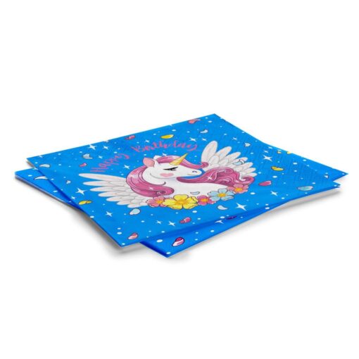 Set 20 Servetele Decorative Magical Unicorn pentru ziua de nastere