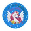Set 10 Farfurii Zi De Nastere Cu Unicorn