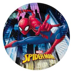 Set 6 Farfurii Petrecere Spiderman pentru ziua de nastere
