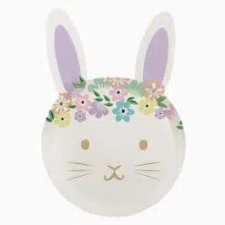 Set 6 Farfurii Petrecere Model Iepuras pentru ziua de nastere