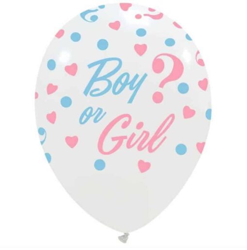 baloane boy or girl pentru aflarea sexului bebelusului