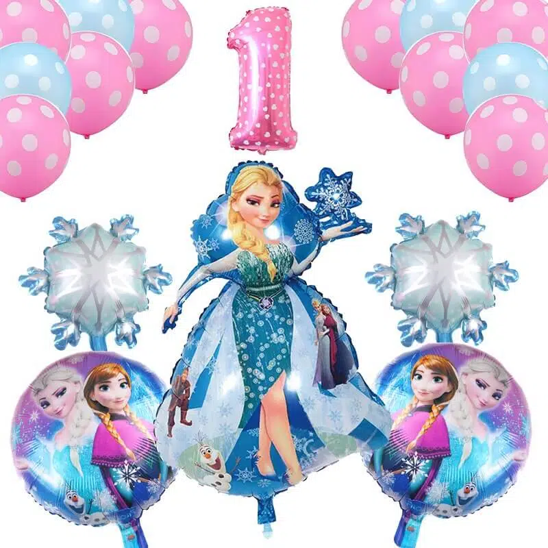 Set Aniversar Elsa Fozen 1 AN