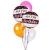 Set Baloane Deluxe Happy Birthday