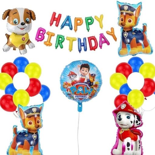 Decor Zi De Nastere 42 Baloane Paw Patrol