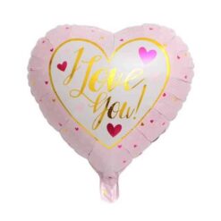 Balon Folie Inima I Love You