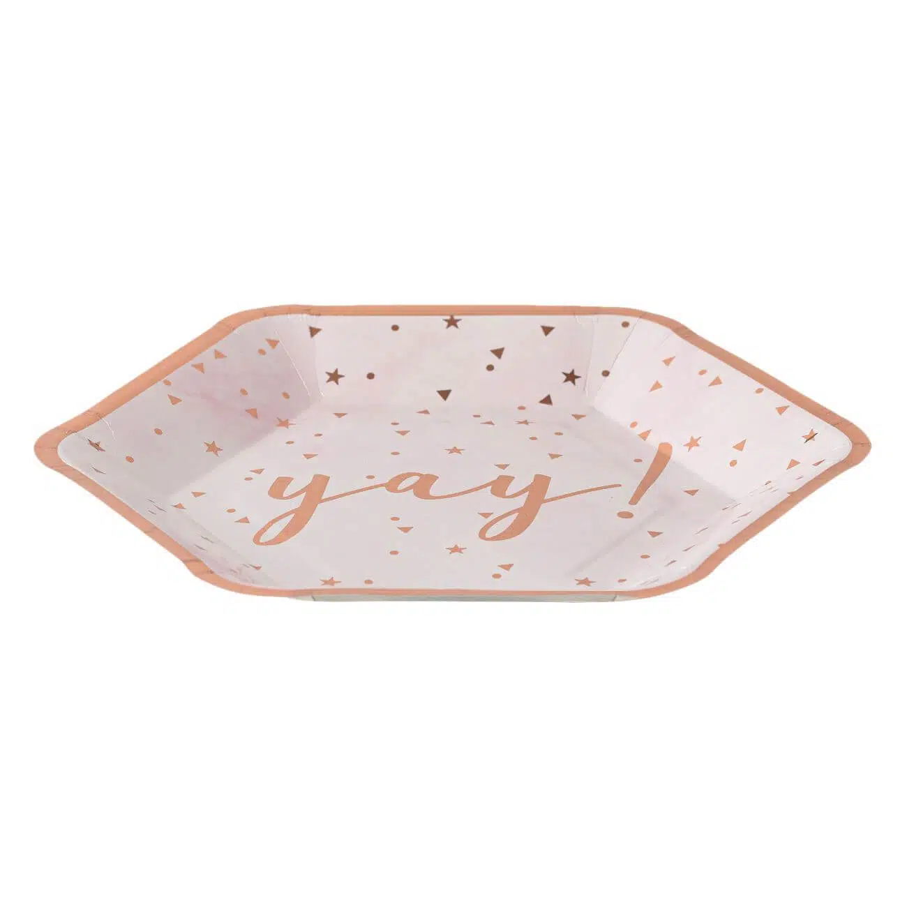 FRF25 Set 6 Farfurii Hexagonale Pentru Party - imagine 2