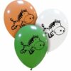 Set 10 Baloane Premium cu Animalute Jungla