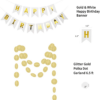 Decor Aniversar 39 Piese Zi De Nastere Gold
