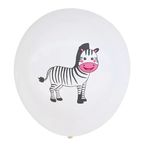 balon zebra
