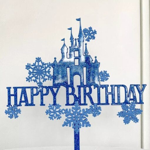 Decoratiune Pentru Tort Regatul Inghetat Frozen