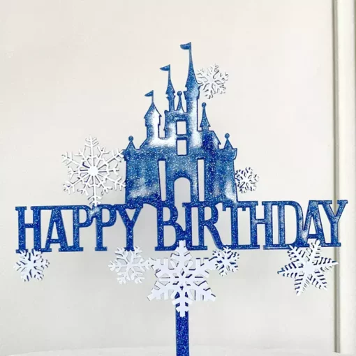 Decoratiune Pentru Tort Regatul Inghetat Frozen