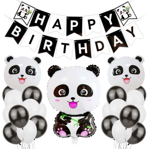 Decor Aniversar Baloane Urs Panda