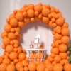 arcada baloane portocalie