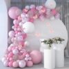 ARC33 Arcada Baloane Botez Sau Aniversare Fetita 131 Piese - imagine 3
