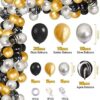 ARC55 Arcada Baloane Majorat Deluxe Marble Gold 86 Piese - imagine 3